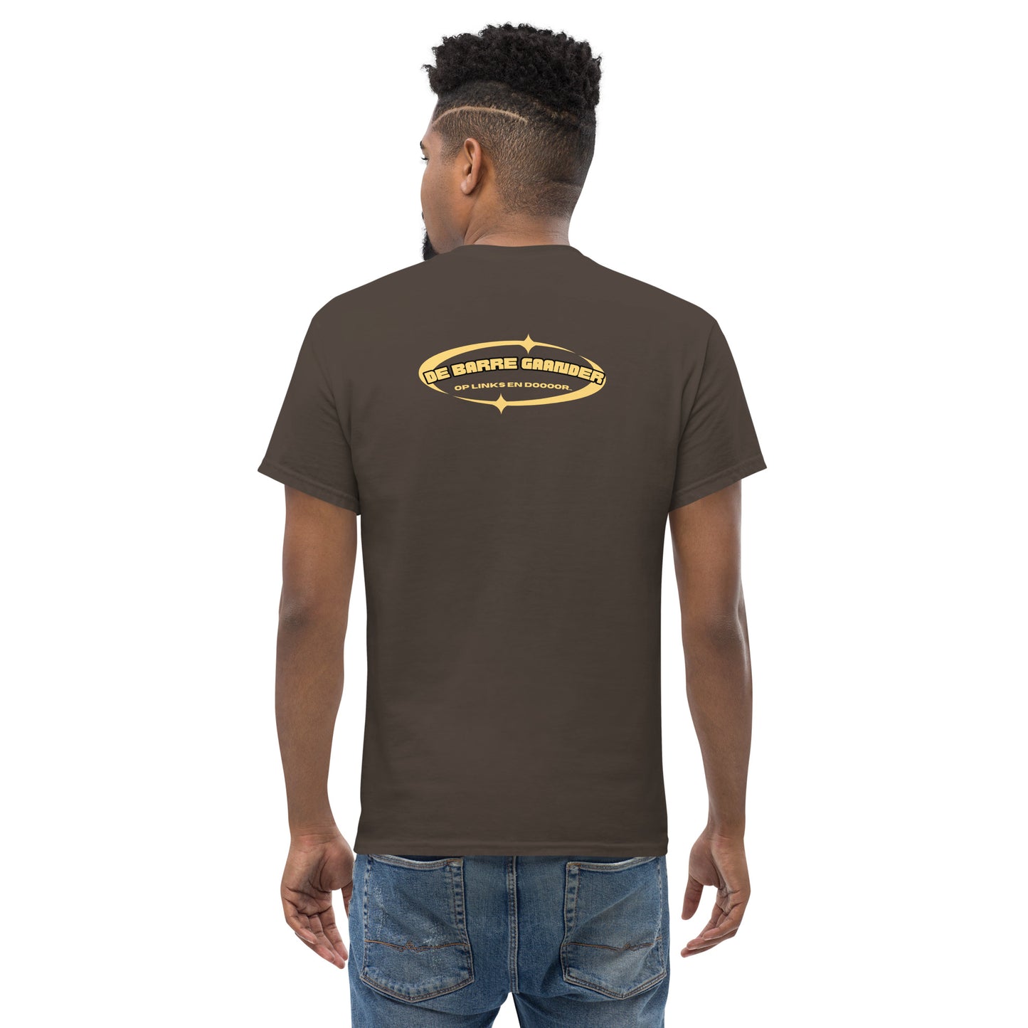 De echte Barre gaander T-shirt