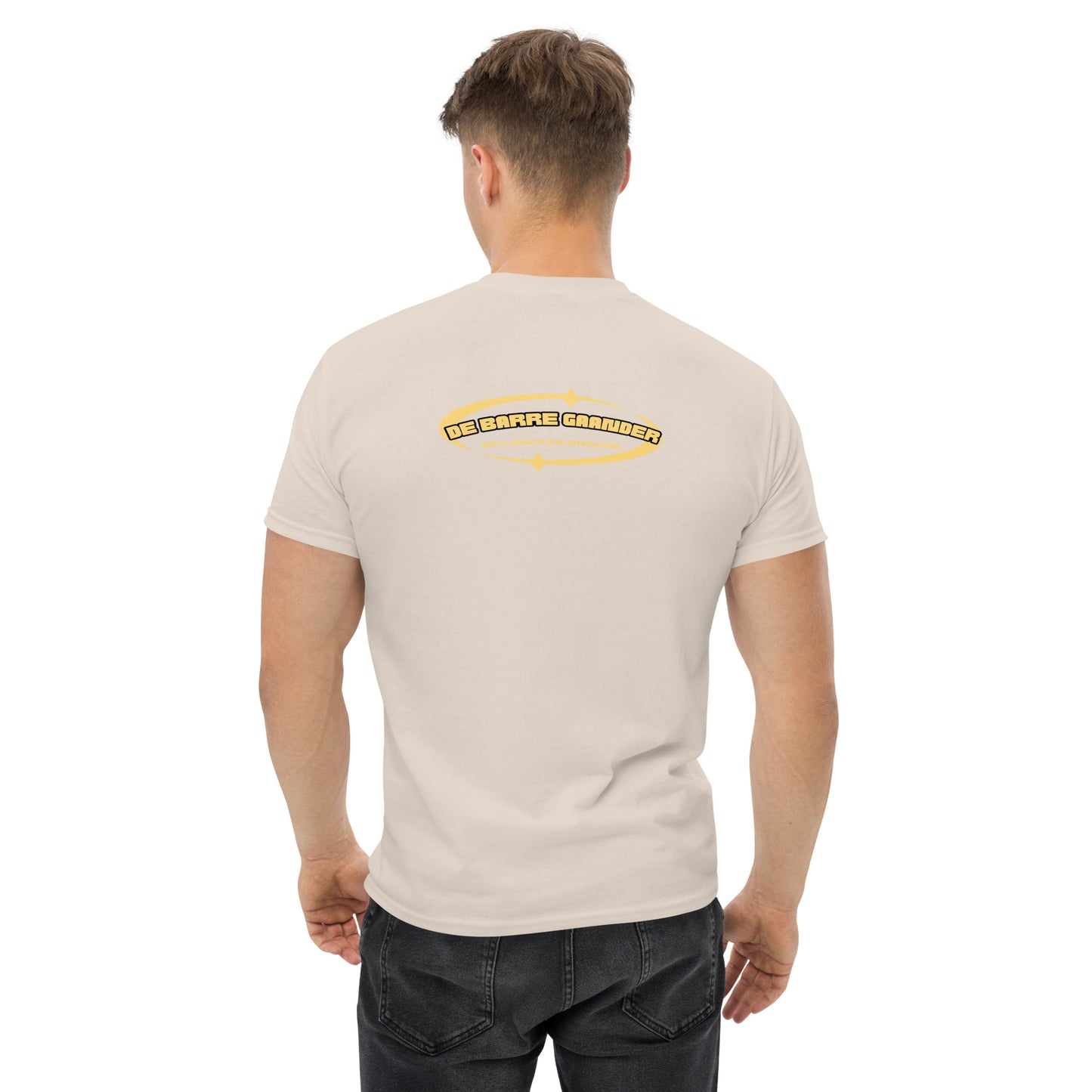 De echte Barre gaander T-shirt