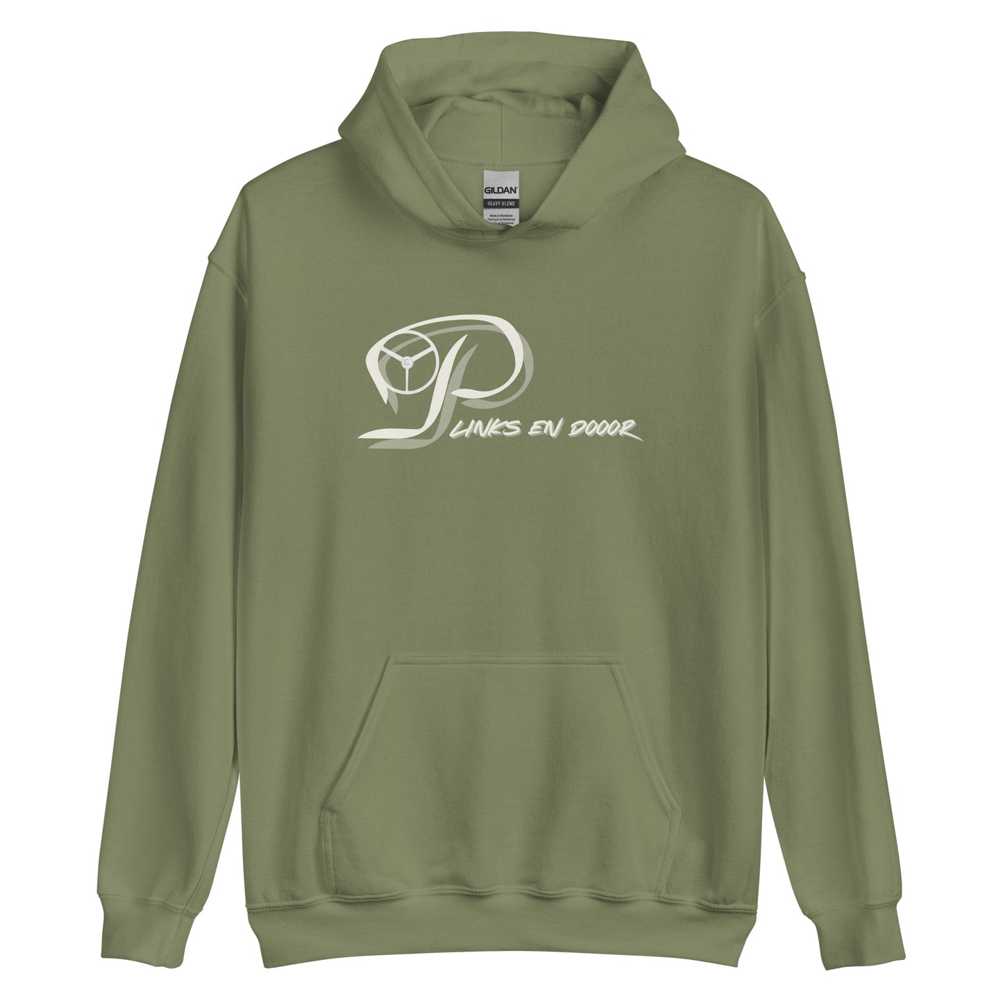 Barre op links en door hoodie met uniek design