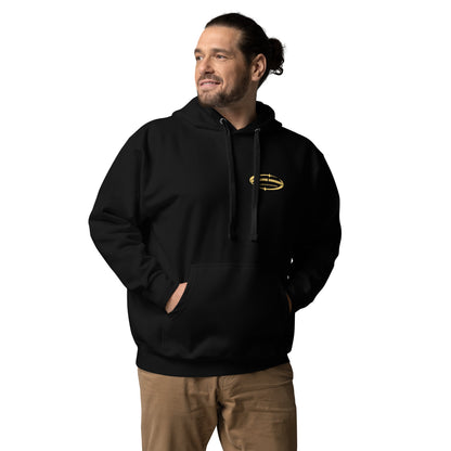 Premium De Echte Barre Gaander Hoodie, logo alleen voorkant