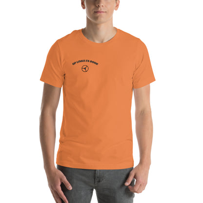 In Koningsdag  op links en door T-shirt